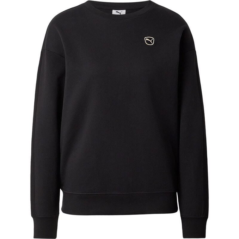 PUMA Mikina Essentials Elevated čierna / šedobiela 67732426