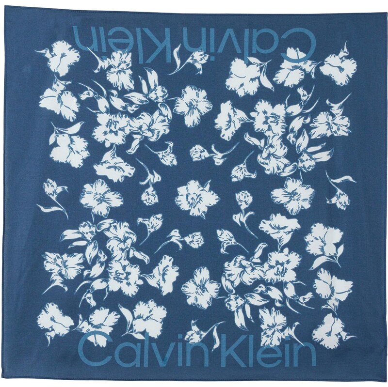 Calvin Klein Šatka modrá / enciánová / pastelovo modrá 67732438