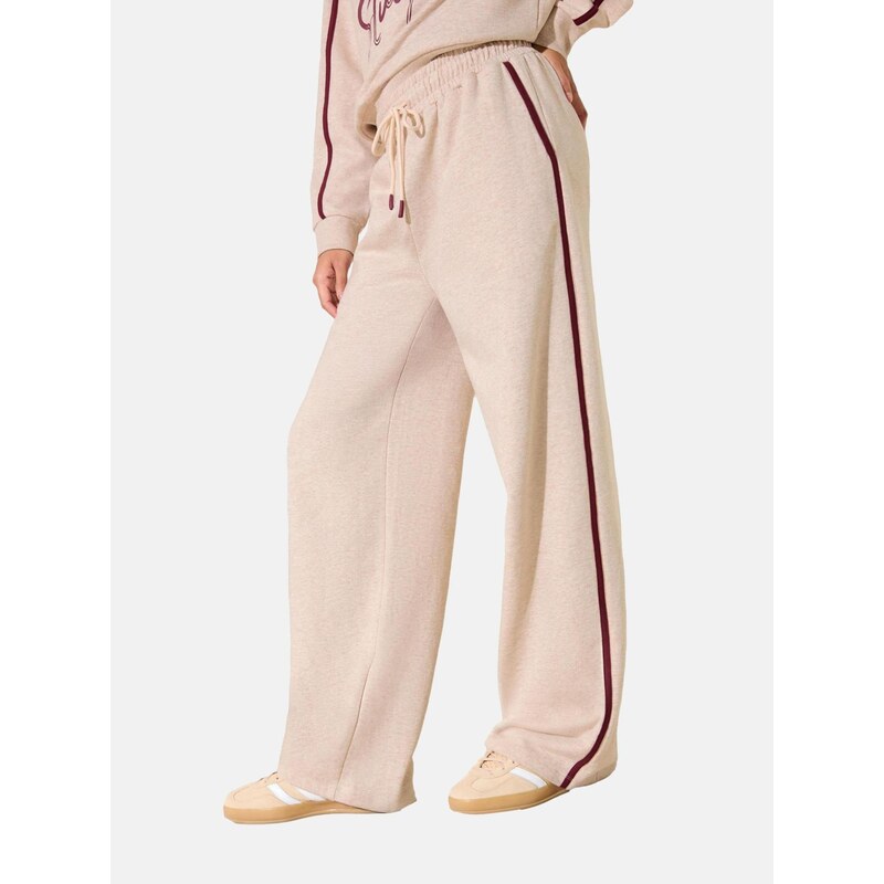 Friends Like These Nohavice These Studio krémová / burgundská 67732455