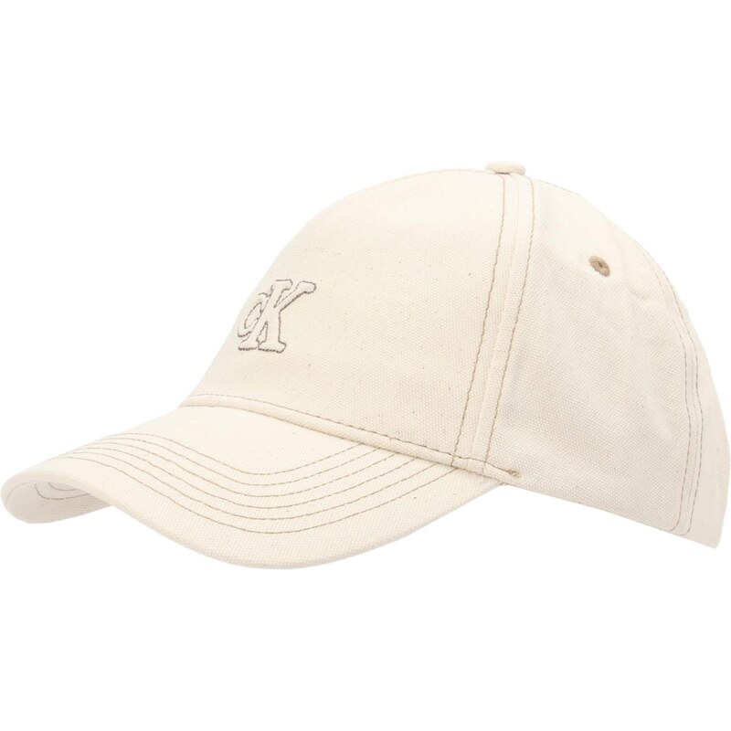 Calvin Klein Čiapka krémová / hnedá 67732496