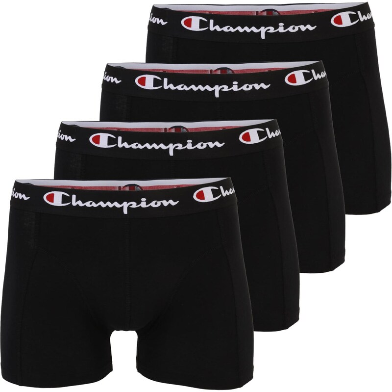 Champion Authentic Athletic Apparel Boxerky červená / čierna / biela 67732509