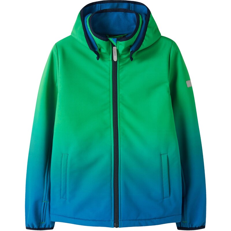 NAME IT Funkčná bunda NKMMALTA05 modrá / svetlozelená 67732514
