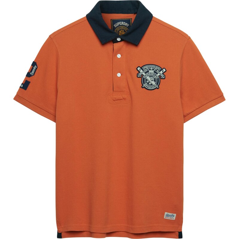 Superdry & Co Tričko Vintage tmavomodrá / homárová / biela 67732527