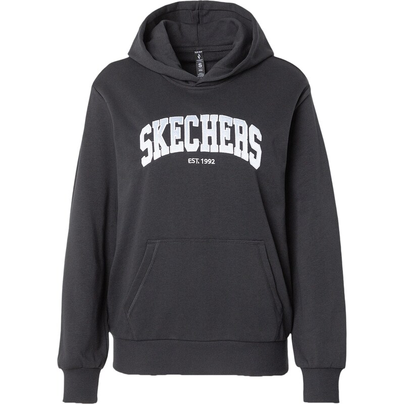 SKECHERS Mikina čierna / biela 67732547