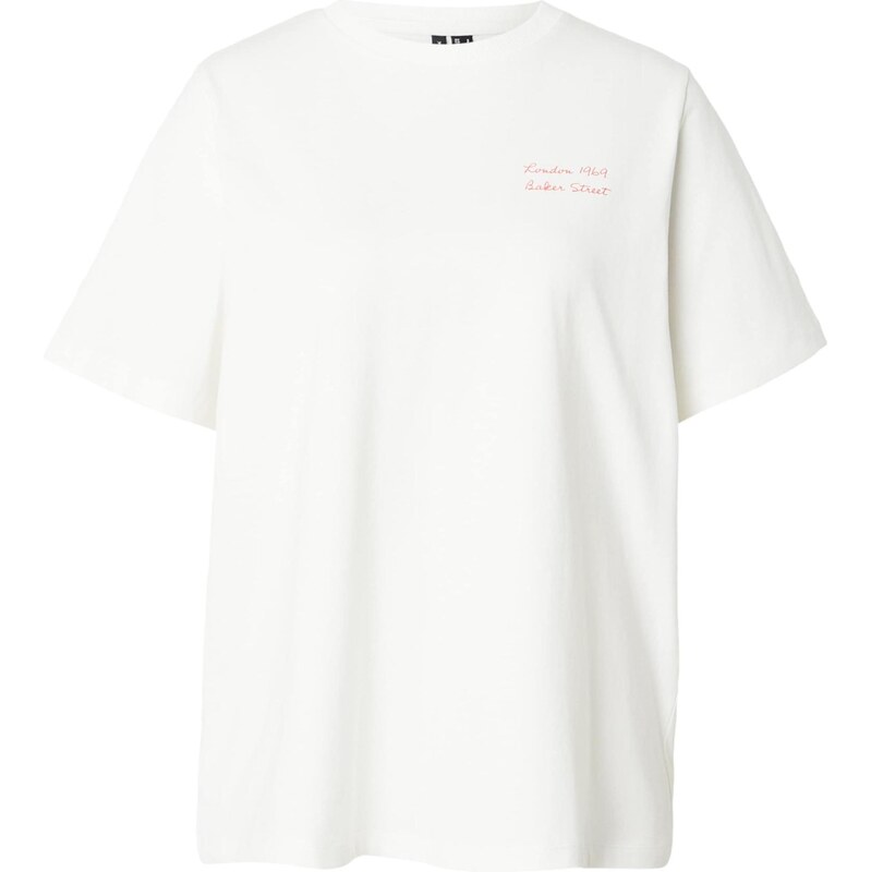 VERO MODA Tričko VMYVONNE CATY šedobiela 67732562