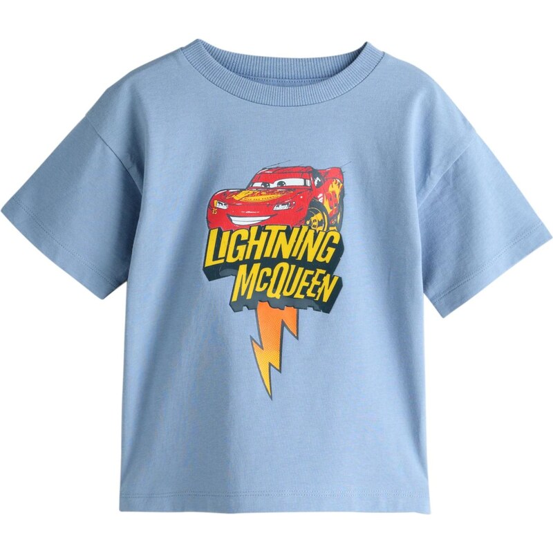 Next Tričko svetlomodrá / tmavožltá / jasne červená / biela 67732565