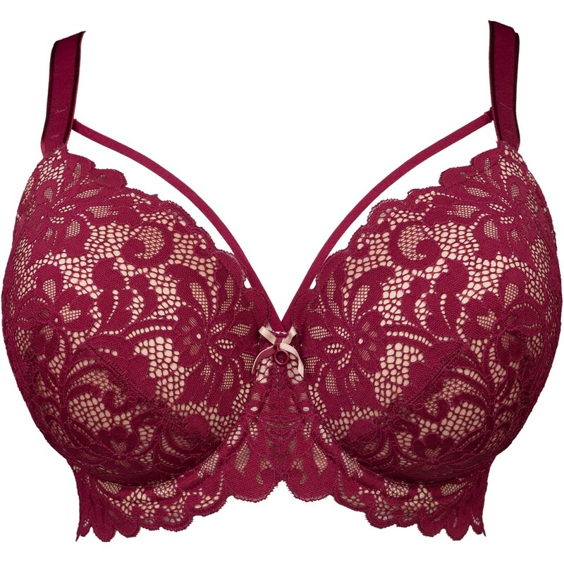 SugarShape Podprsenka True Luna bordová 67730099