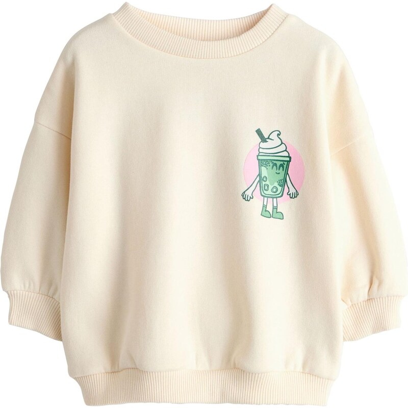 Next Mikina krémová / svetlozelená / tmavozelená / pastelovo ružová 67732584