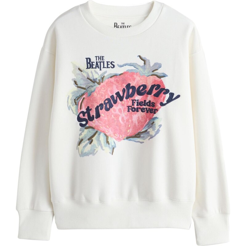 Next Mikina krémová / námornícka modrá / pastelovo zelená / 67732604