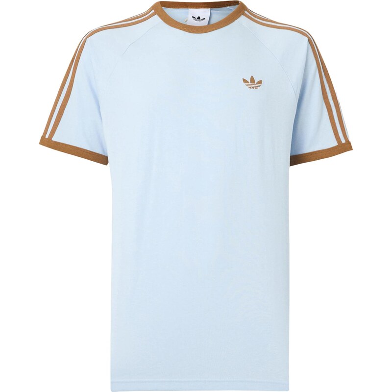 ADIDAS ORIGINALS Tričko farba ťavej srsti / svetlomodrá 67732610