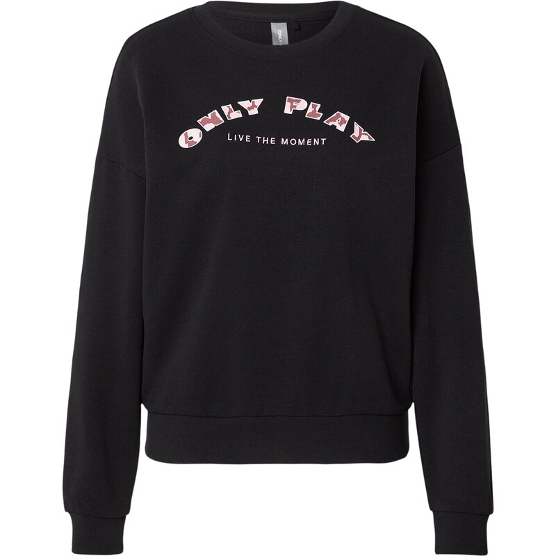 ONLY PLAY Športová mikina ONPConfi ružová / čierna / biela 67732632