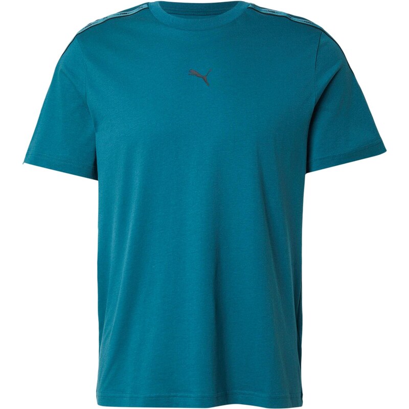 PUMA Tričko Essentials petrolejová / čierna 67732641