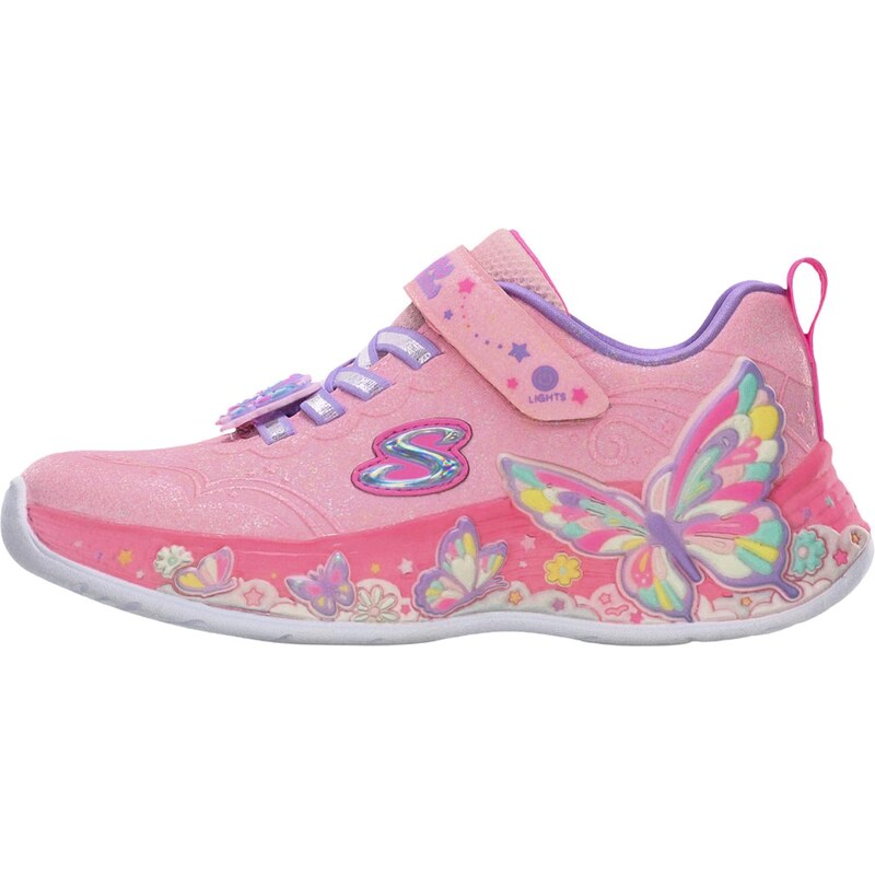 SKECHERS Tenisky fialová / ružová / ružová 67732644