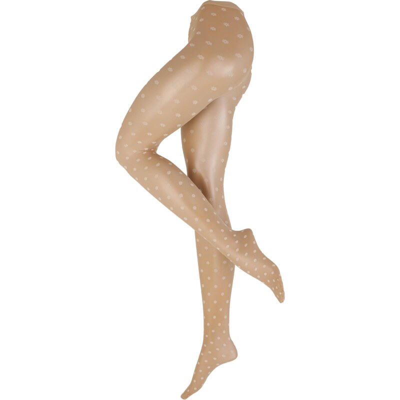 Wolford Jemné pančuchy Daisy telová / vaječná škrupina 67732679