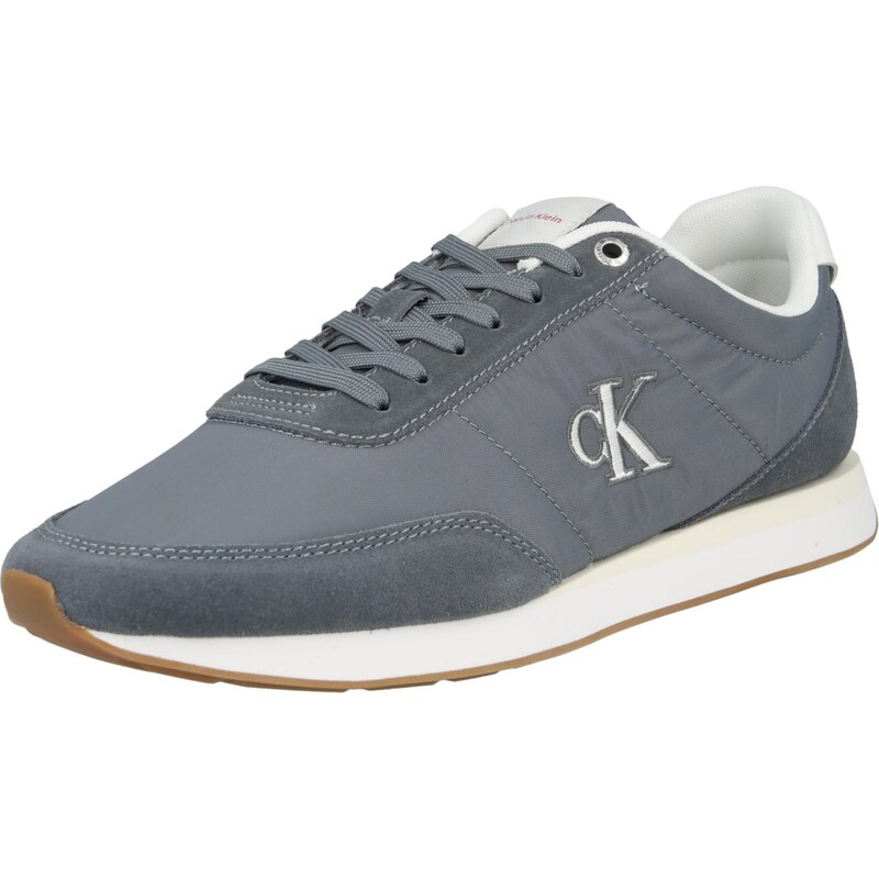 Calvin Klein Nízke tenisky RETRO RUNNER ESS sivá / biela 67732681