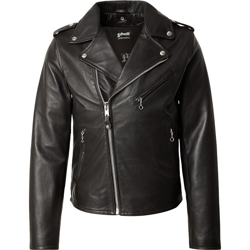 Schott NYC Prechodná bunda tmavohnedá 67732701