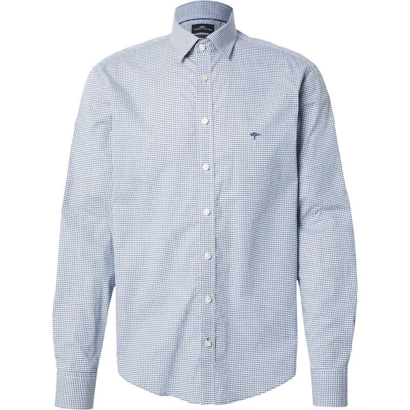 FYNCH-HATTON Košeľa Essential Premium námornícka modrá / biela 67732742