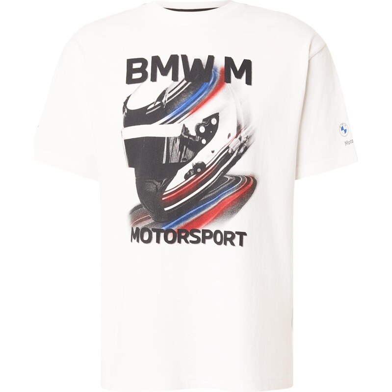 PUMA Tričko BMW MMS modrá / čerešňová / čierna / biela 67732755
