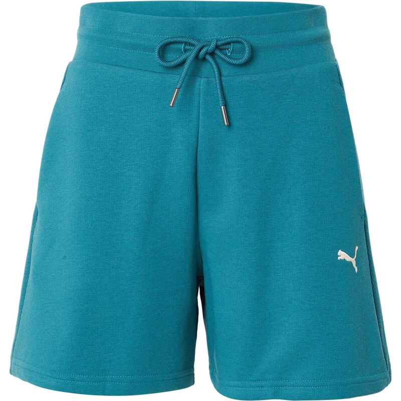 PUMA Športové nohavice Class petrolejová / biela 67732794