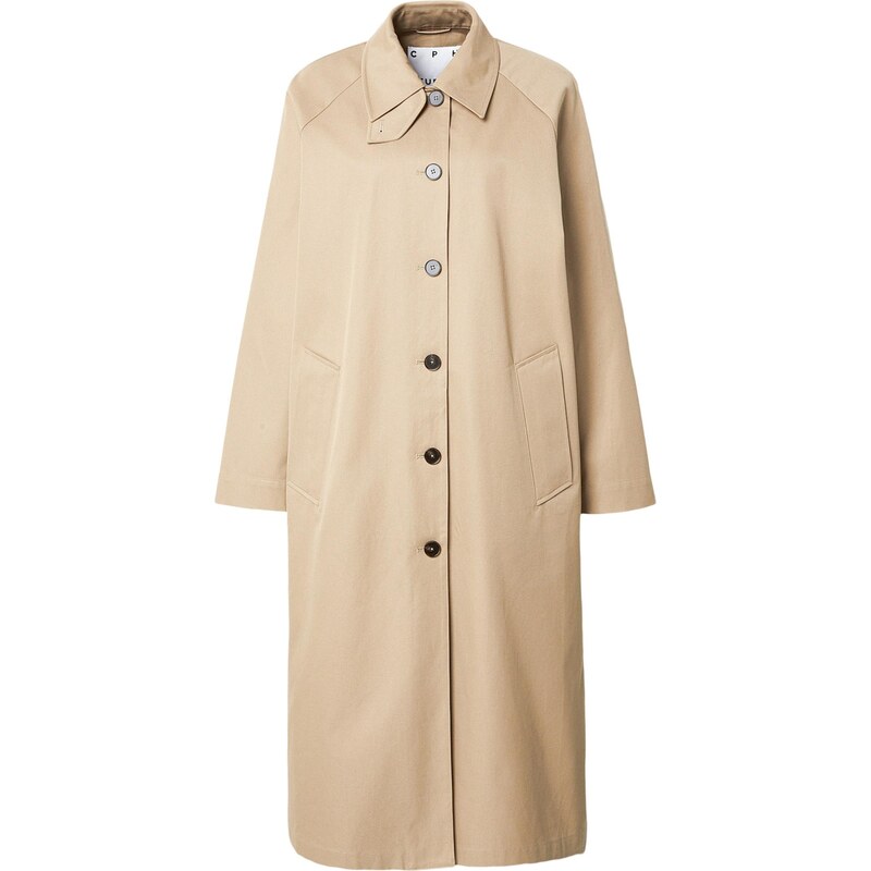 Copenhagen Studios Prechodný kabát tmavobéžová 67732780