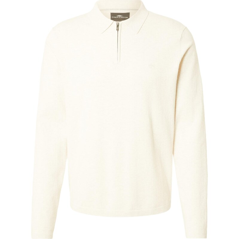 FYNCH-HATTON Sveter Superflex šedobiela 67732795