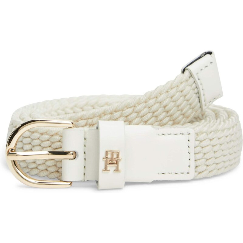 TOMMY HILFIGER Opasky ESSENTIAL EFFORTLESS krémová / zlatá 67732827