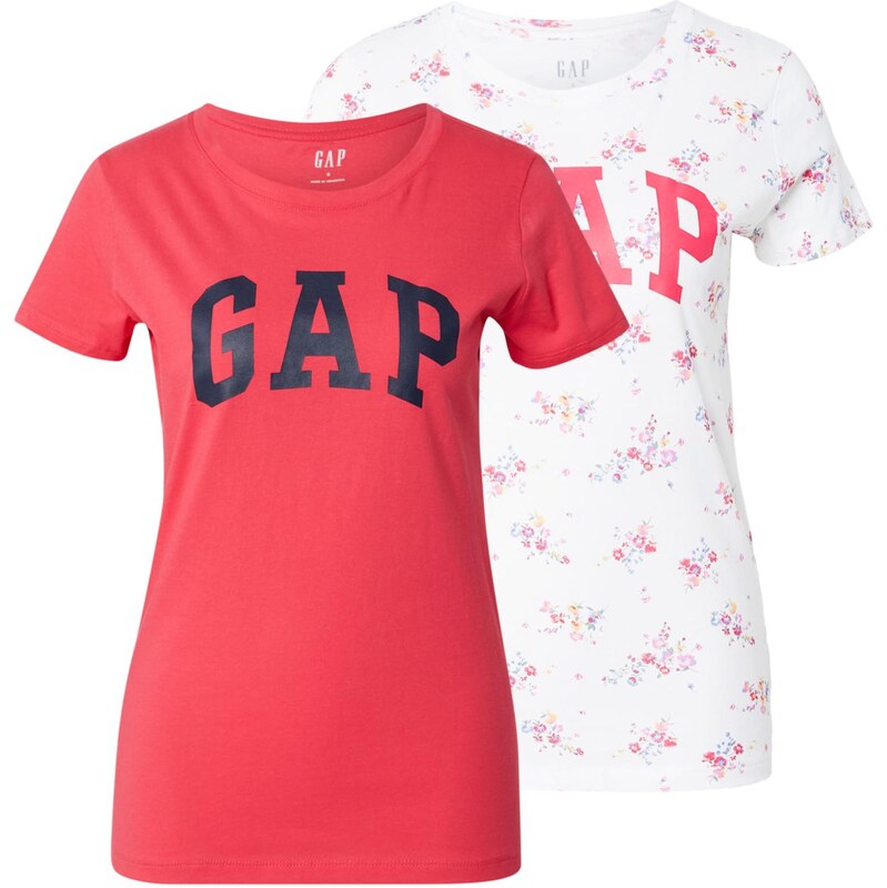 GAP Tričko FRANCHISE CLSC ružová / malinová / čierna / biela 67732829