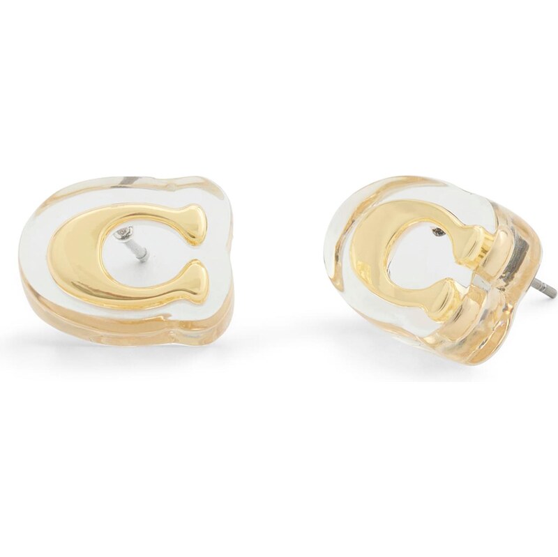 COACH Náušnice LUCITE zlatá 67732837