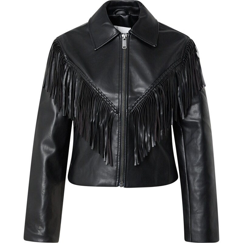 Abercrombie & Fitch Prechodná bunda čierna 67732844