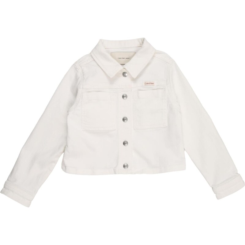 Calvin Klein Jeans Prechodná bunda šedobiela 67732918