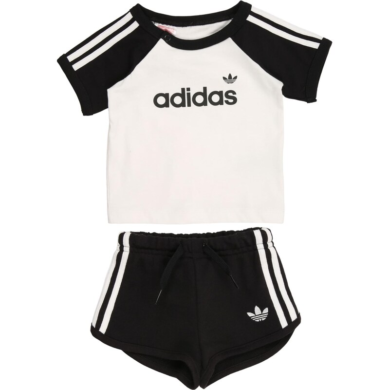 ADIDAS ORIGINALS Športový úbor STS čierna / biela 67732937