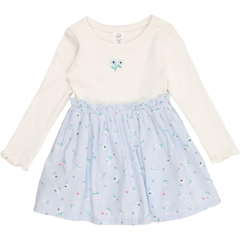 GAP Šaty tyrkysová / nebesky modrá / prírodná biela 67732946