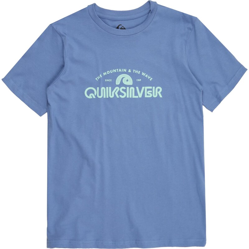 QUIKSILVER Tričko vodová / kráľovská modrá 67732960