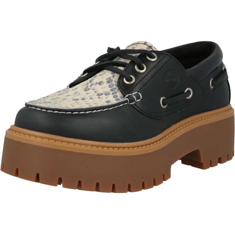 TIMBERLAND Šnurovacie topánky STONE STREET sivá / čierna / vaječná 67732966