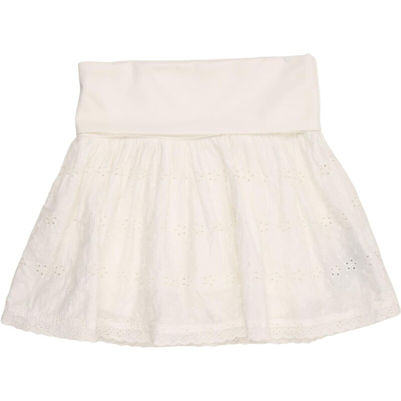 GAP Sukňa EYELET biela 67732953