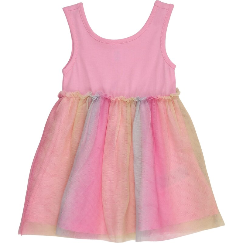 GAP Šaty pastelovo modrá / svetložltá / ružová 67732990