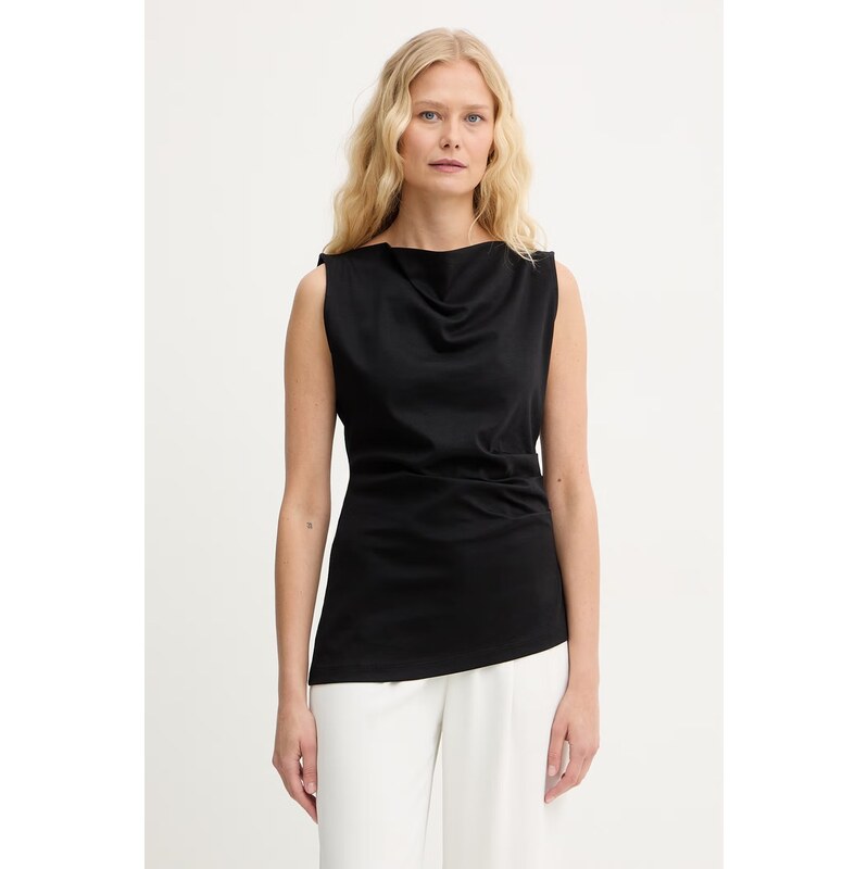 BOSS top dámsky bavlnený Emiaka 67721785