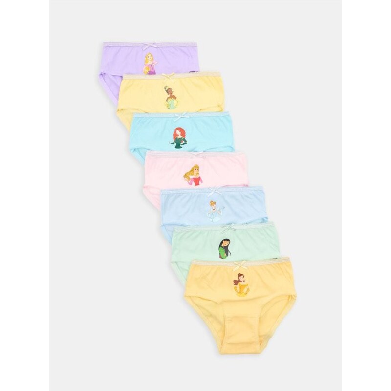 Sinsay - Súprava 7 nohavičiek Disney Princess - viacfarebná 67722957