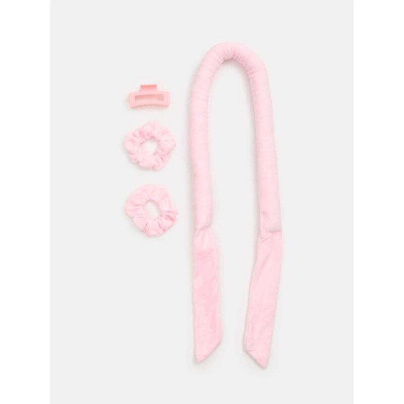 Sinsay - Sada na natáčanie vlasov - pastelová ružová 67722977