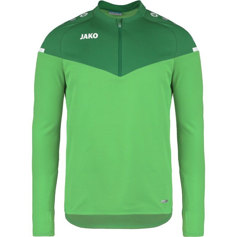 JAKO Športová mikina Champ 2.0 zelená / limetová / biela 67727983