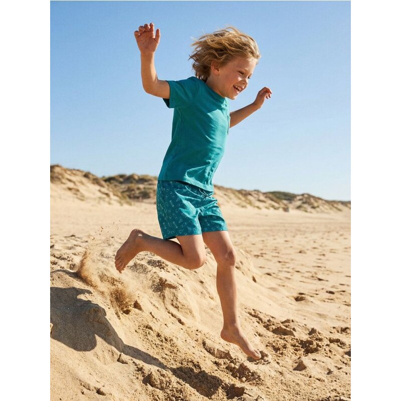 Sinsay - Plavkové šortky - modrozelená 67723004