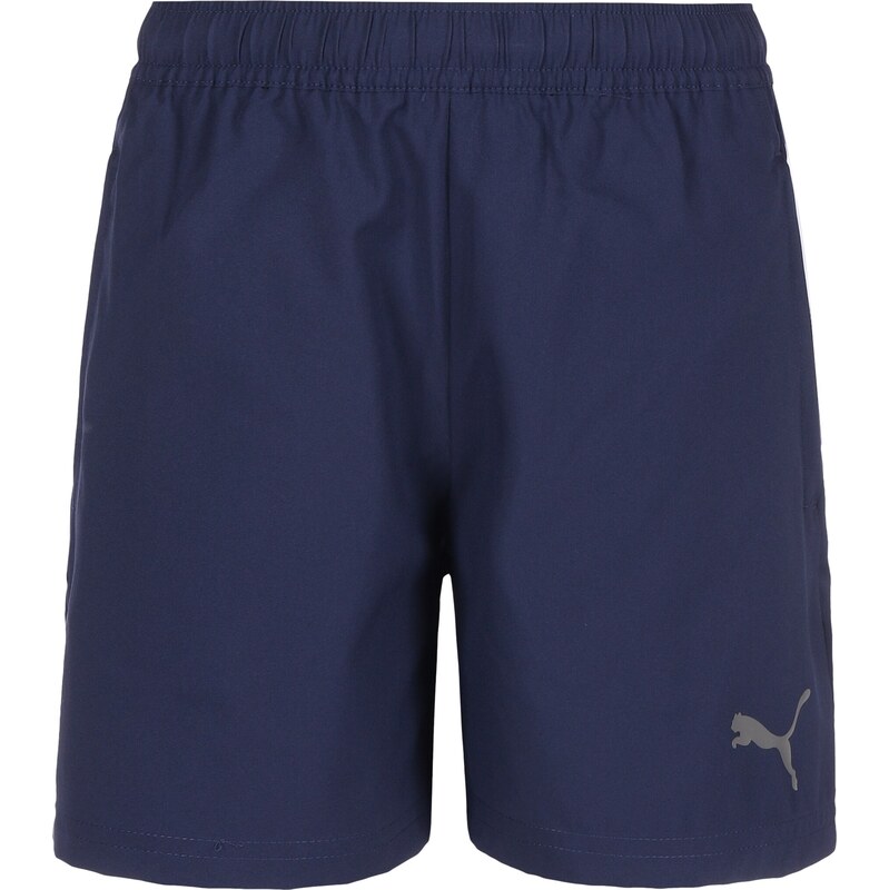 PUMA Športové nohavice Teamliga Sideline tmavomodrá / sivá 67728205