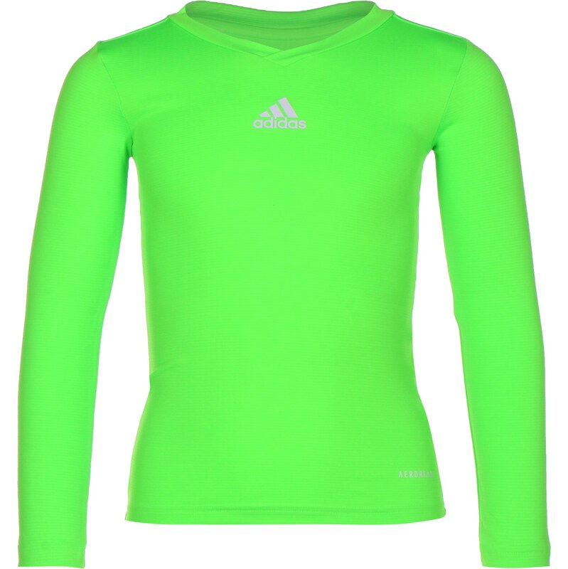 ADIDAS PERFORMANCE Funkčné tričko Team Base sivá / neónovo zelená 67749797