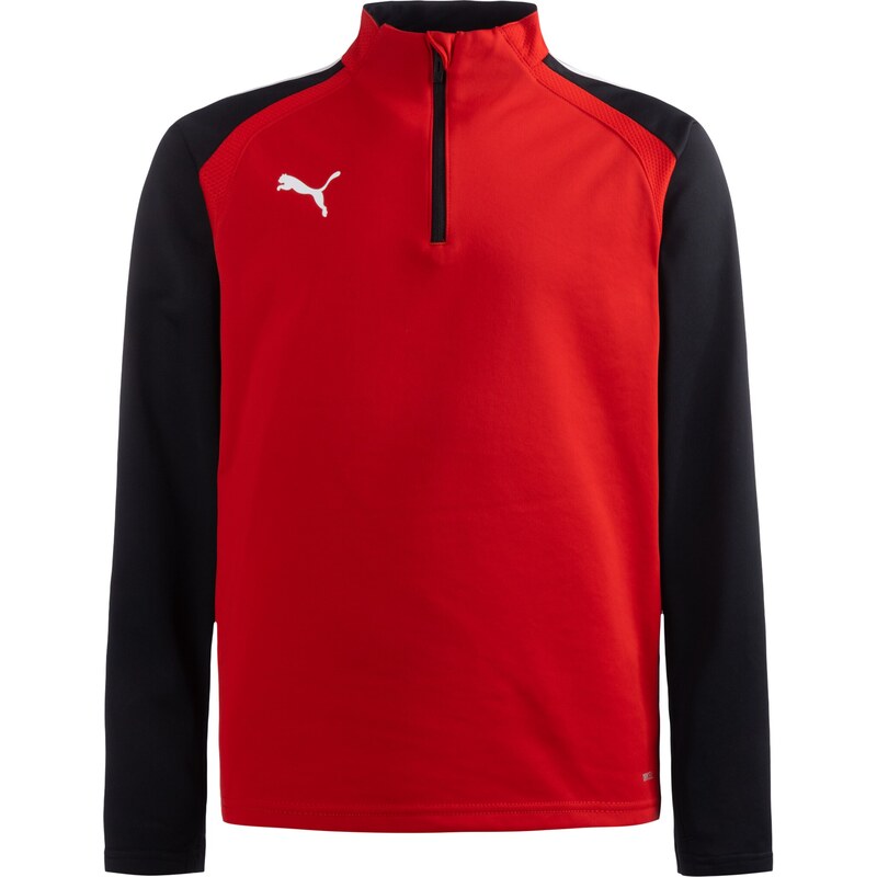 PUMA Športová mikina TeamLiga 14 červená / čierna 67728298