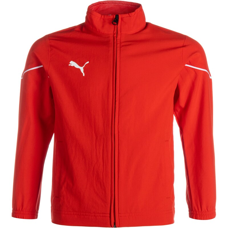 PUMA Športová bunda krvavo červená / biela 67749864