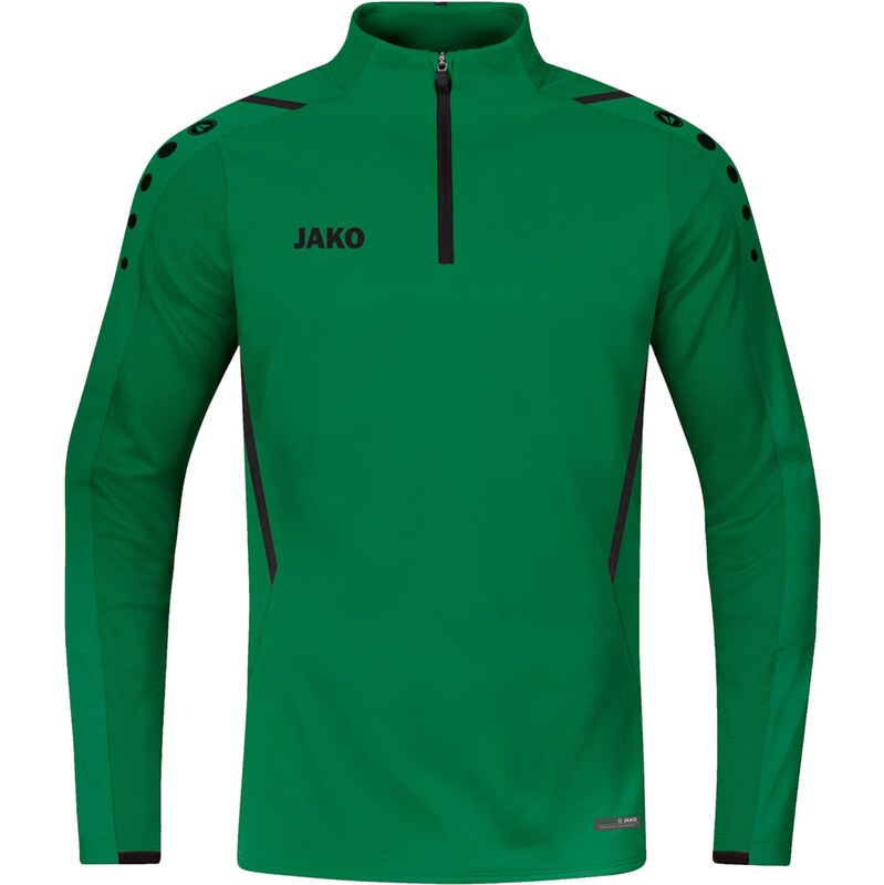 JAKO Športová mikina Challenge zelená / čierna 67749940