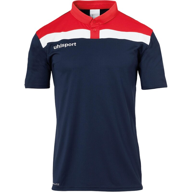 UHLSPORT Funkčné tričko námornícka modrá / červená / biela 67749949
