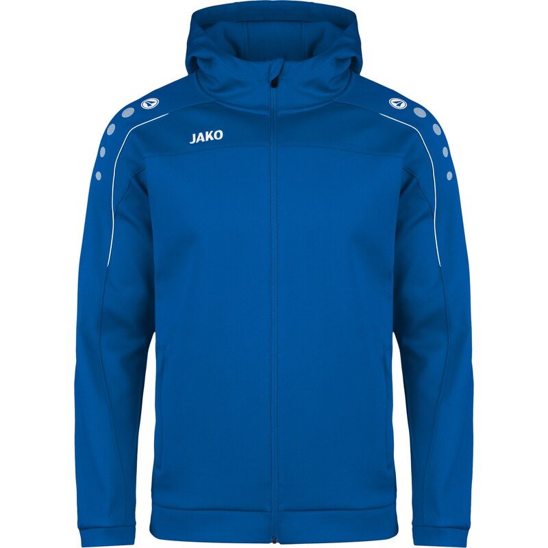 JAKO Športová bunda Classico kráľovská modrá / biela 67728508