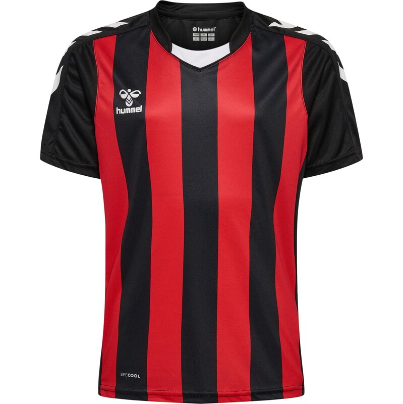 Hummel Funkčné tričko karmínovo červená / čierna / biela 67750149