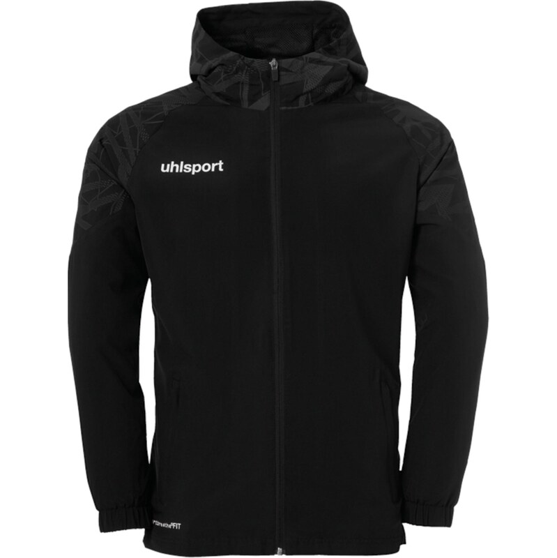 UHLSPORT Športová bunda čierna / biela 67750098